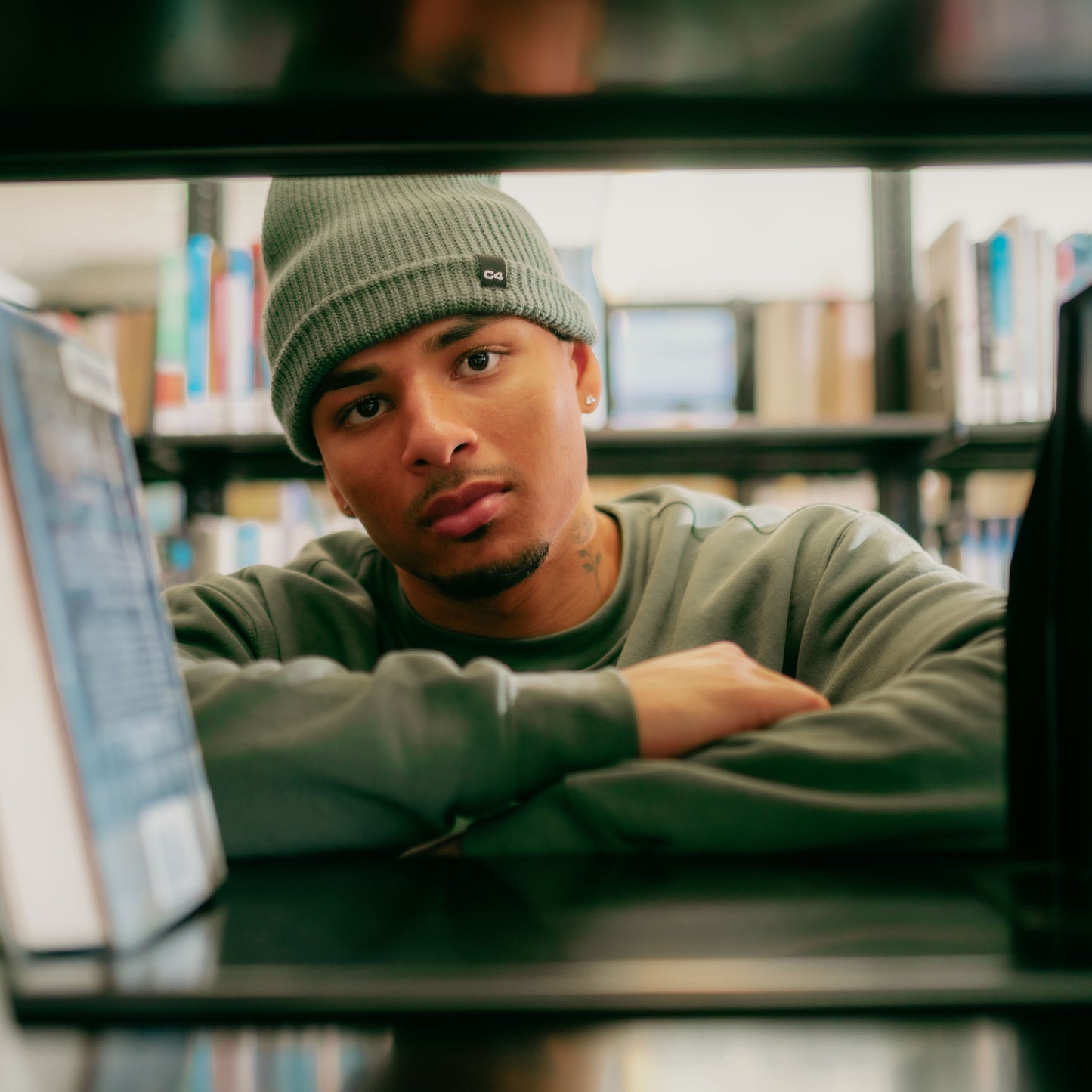 C4 Essentials Crew Beanie