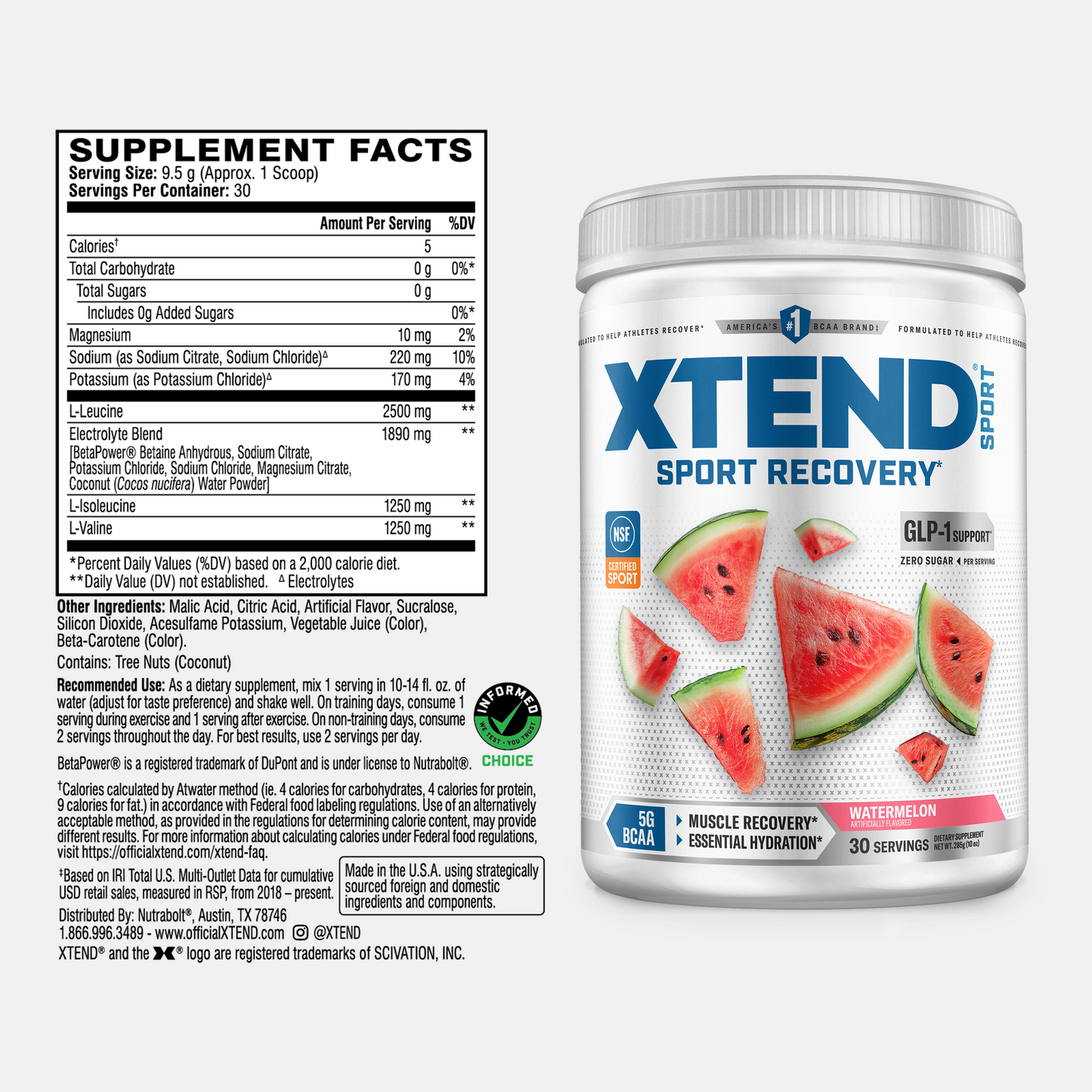 XTEND Sport BCAA Powder