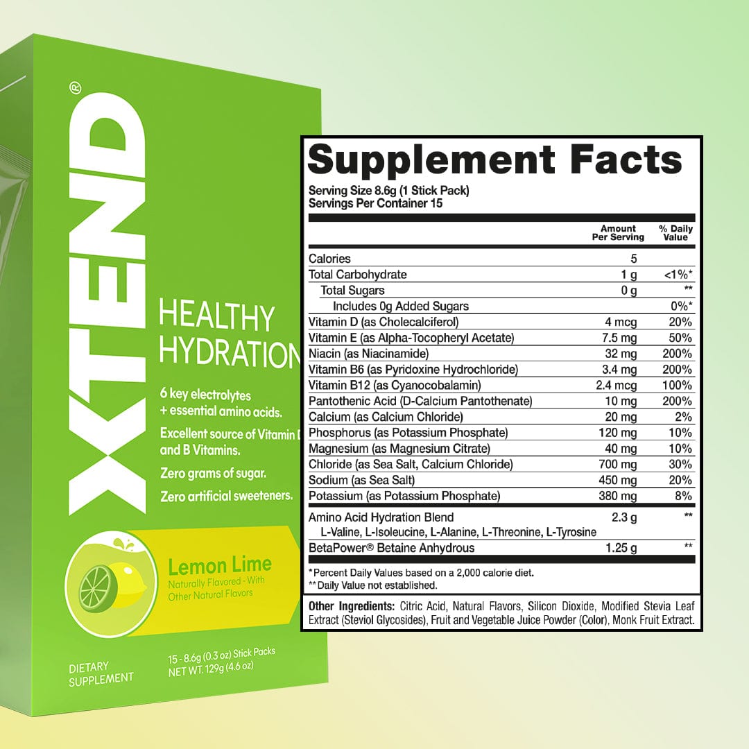 XTEND® Healthy Hydration Stick Pack Offer