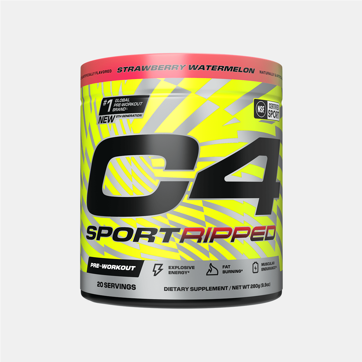 C4 Sport® Ripped Pre Workout Powder View 9