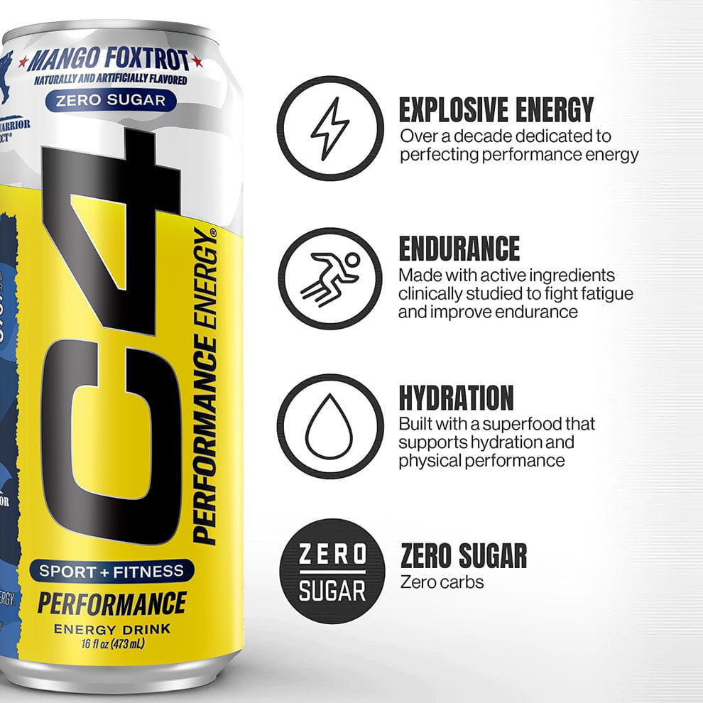 C4® X Wounded Warrior Project® Energy Drink View 2