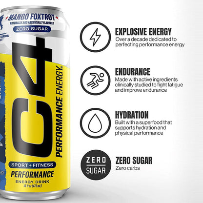 C4® X Wounded Warrior Project® Energy Drink