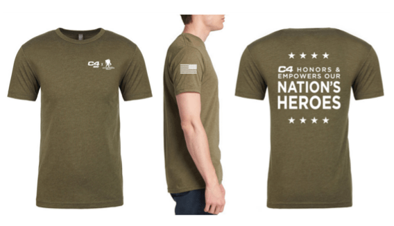 C4® X Wounded Warrior Project® T-Shirt View 2