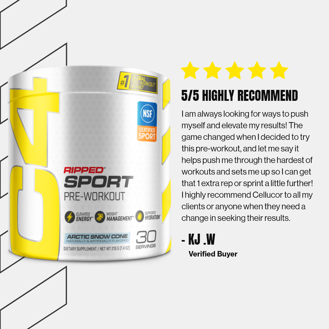 C4 Ripped® Sport Pre Workout Powder