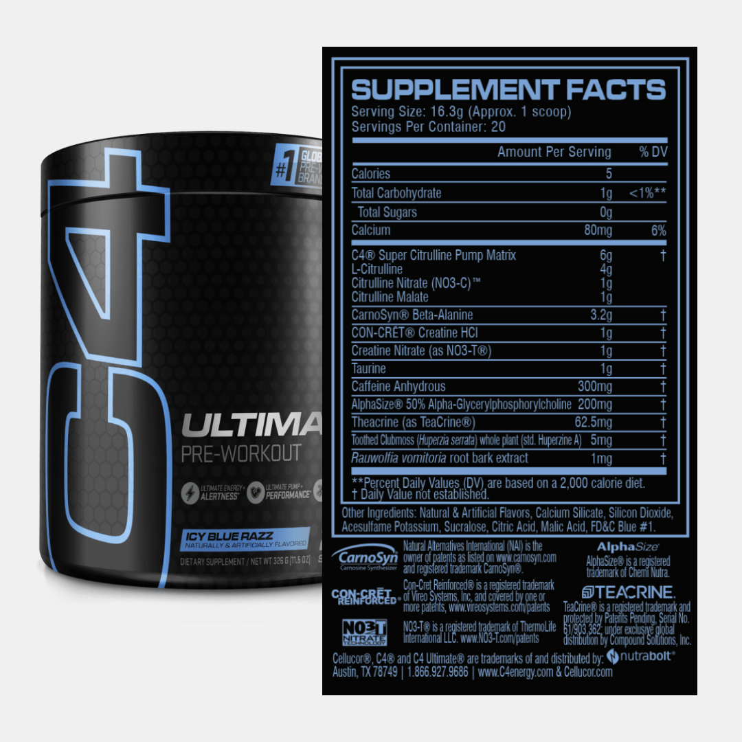 C4 Ultimate® Pre Workout Powder