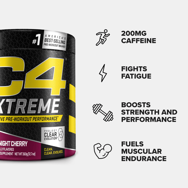 C4® Extreme Polvo Pre-Entrenamiento Vista 3