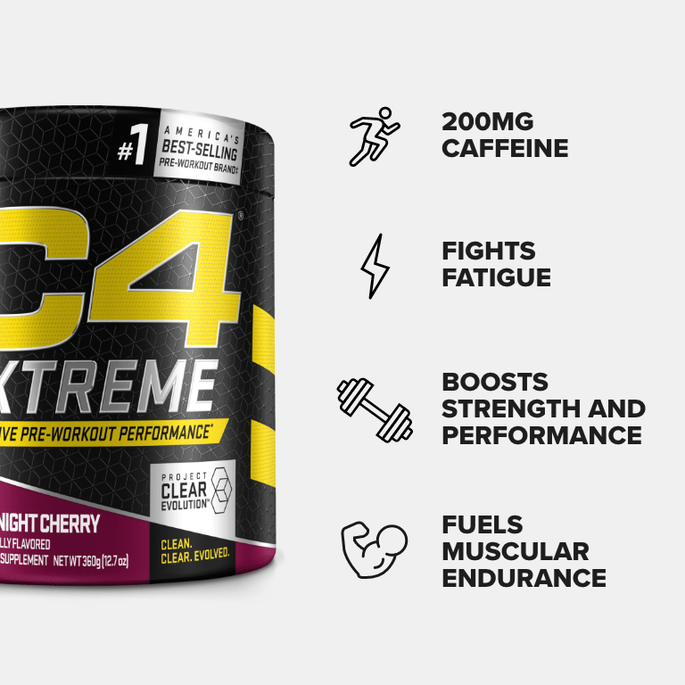 C4® Extreme Pre Workout Powder View 3