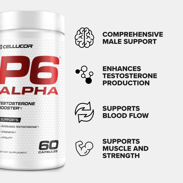P6 Alpha Testosterone Booster View 2
