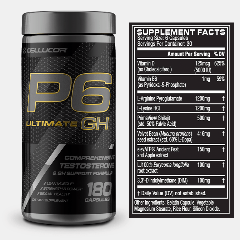 P6 Ultimate GH Testosterone Booster View 4