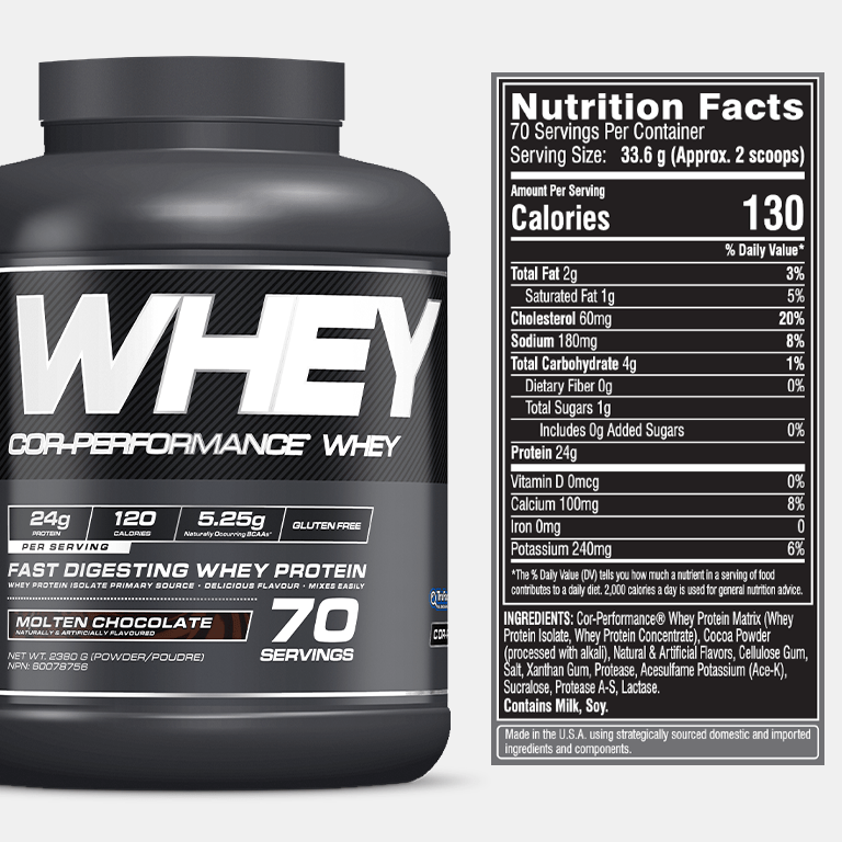 Cor-Performance Whey Isolate Protein Powder View 2