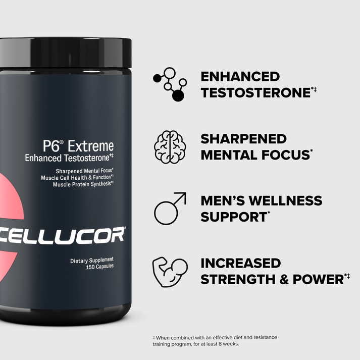 Cellucor® P6 Alpha Extreme Testosterone Booster