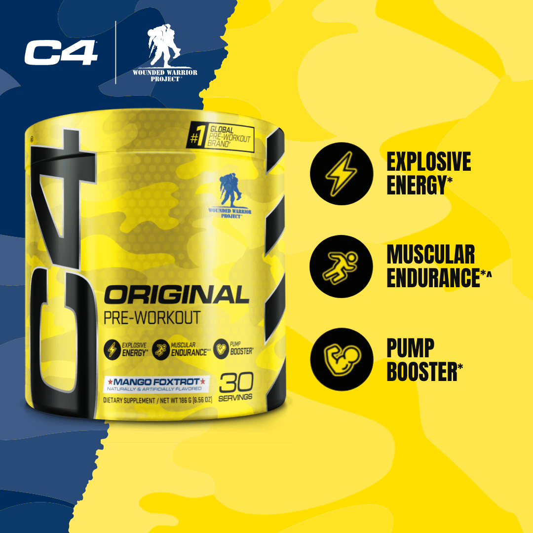C4® Original X Wounded Warrior Project® Pre Workout Powder