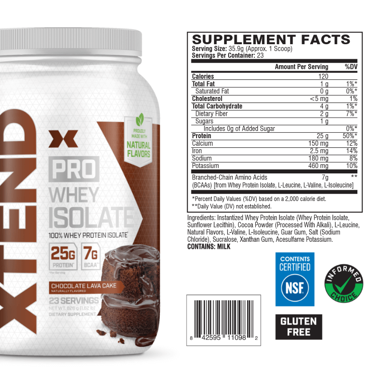 XTEND Pro Whey Isolate Protein Powder View 4