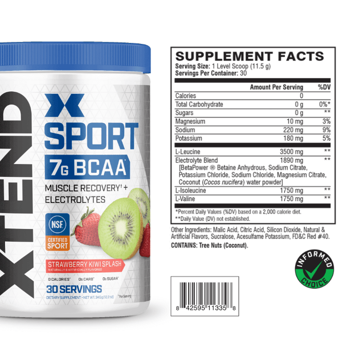XTEND Sport NSF Certified BCAA Powder Cellucor