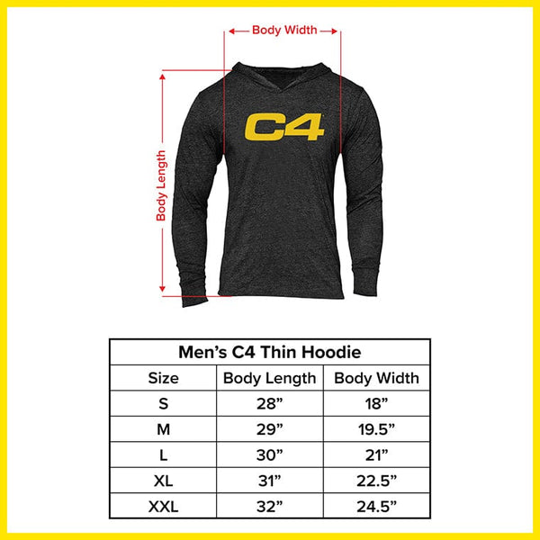 Men's C4® Thin Hoodie View 5