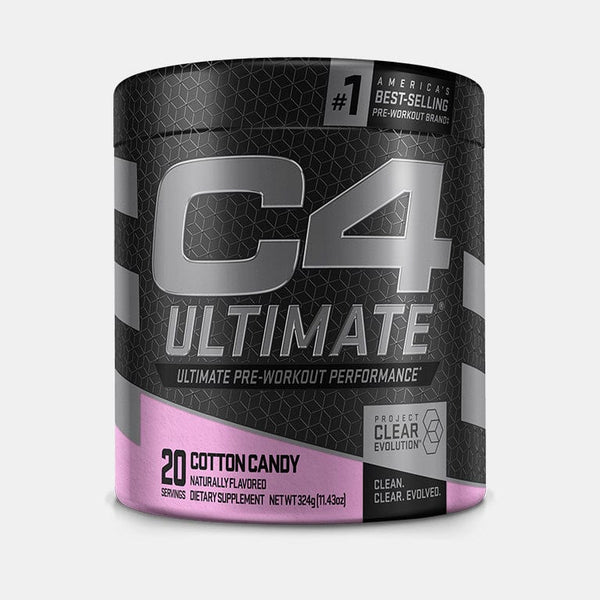 c4 ultimate pre workout powder, cotton candy, 30 servings View 8