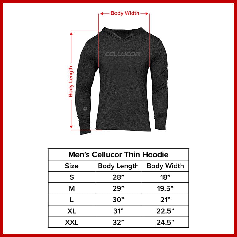 Men's Cellucor® Thin Hoodie View 5