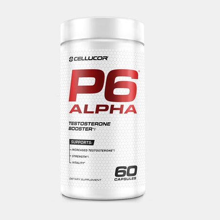 P6 Alpha Testosterone Booster - 60 capsules
